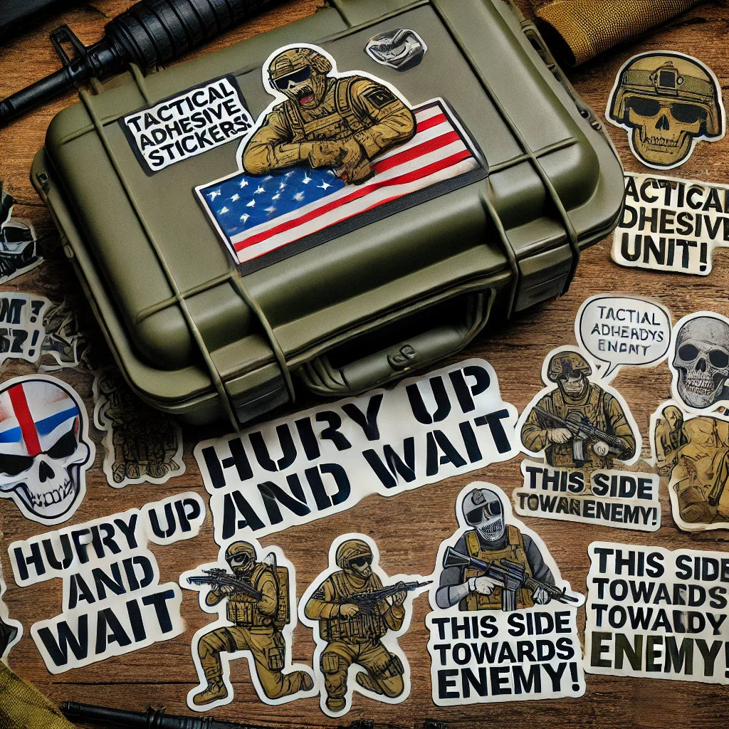 Tactical Adhesive Unit Combat Ready Stickers