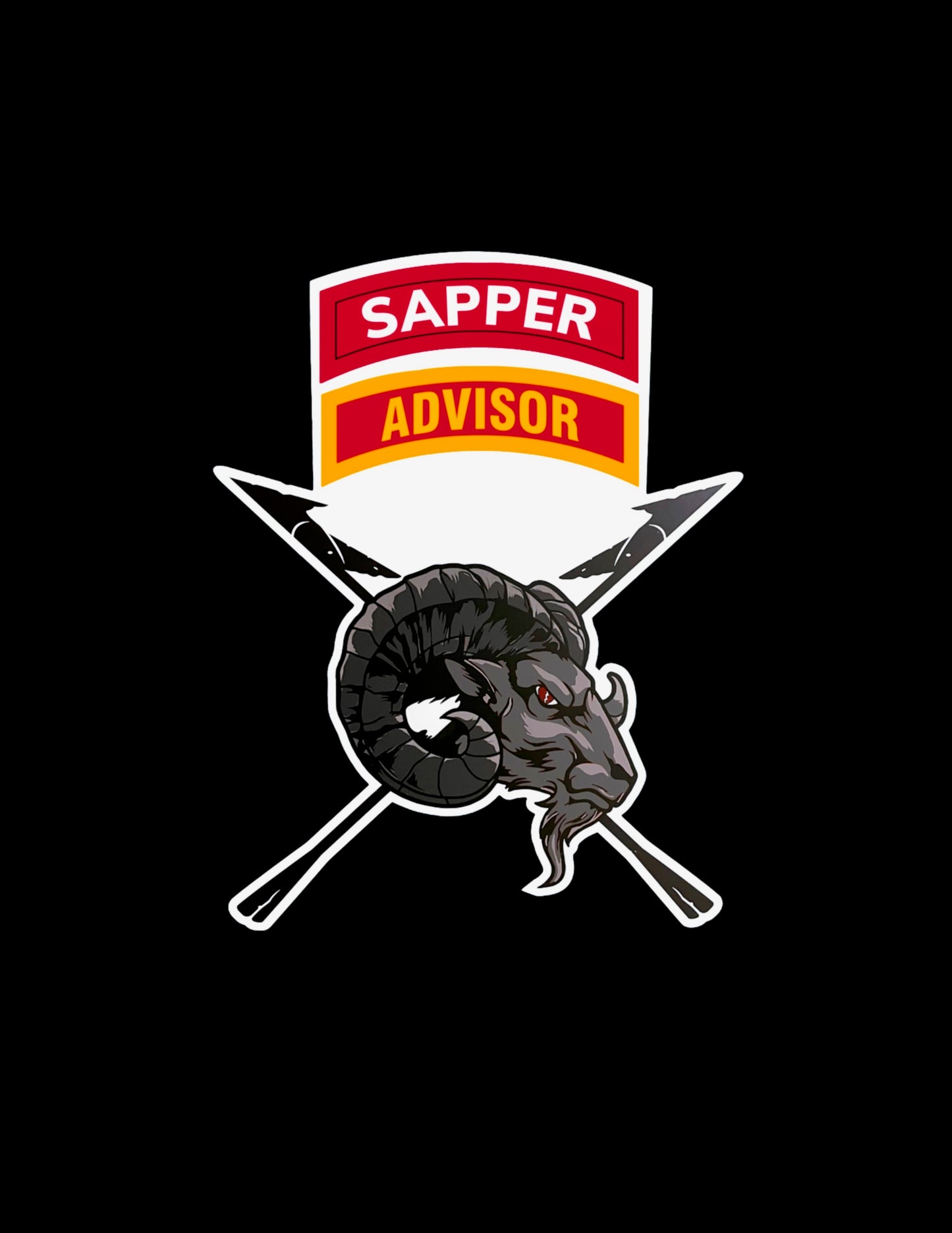 RAM BN Sticker