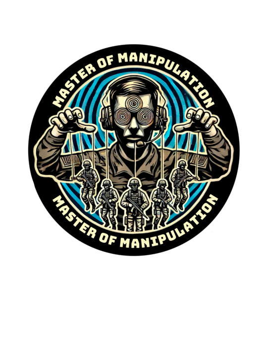 Master of Manipulation Sticker